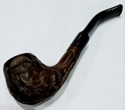 Pipa Madera Cazoleta Tallada 1