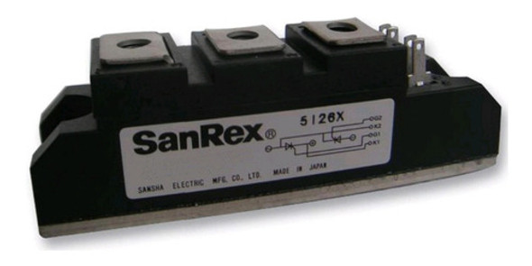 Semipack Tiristor Tiristor 39a / Rms 400v Sanrex 0