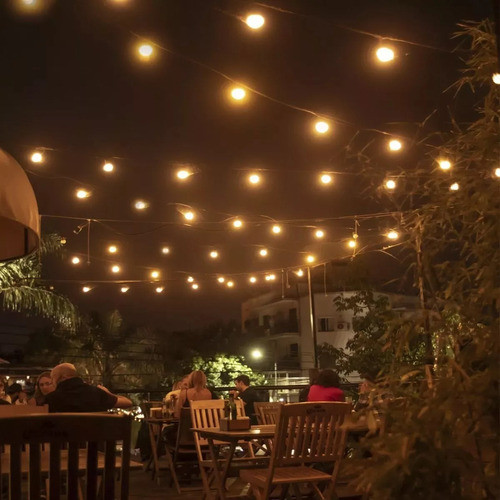 Guirnalda De Luces 20 Metros Exterior Lamparas Incandescente 1