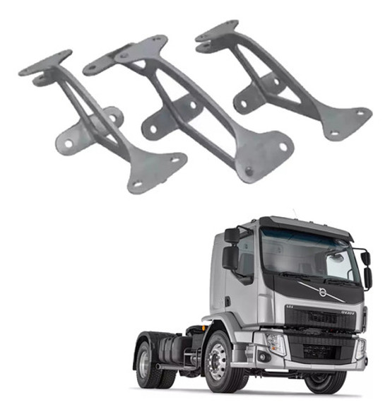 Conjunto Suporte Tapassol Volvo Vm 0