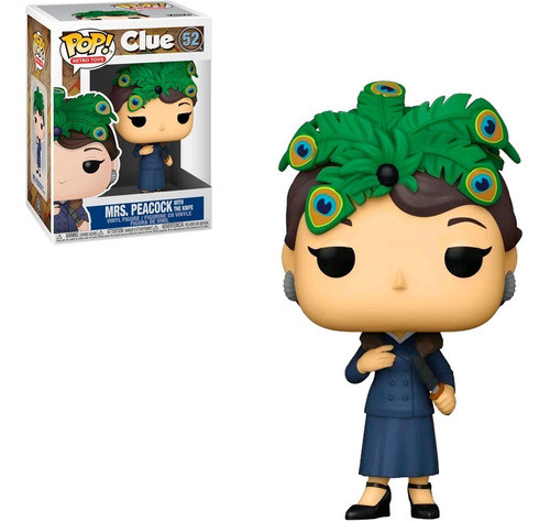 Funko Pop Retro Toys Clue Mrs. Peacock With The Knife 0