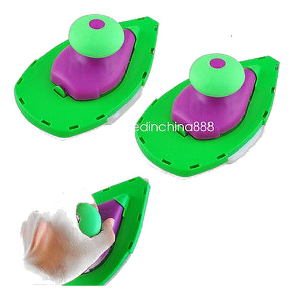 2x Bricolaje Cepillo De Rodillo Sistema De Pintura Velocidad 0