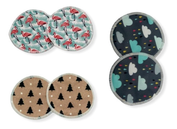 Pack De 3 Protectores Mamarios De Tela Ecologicos! 0