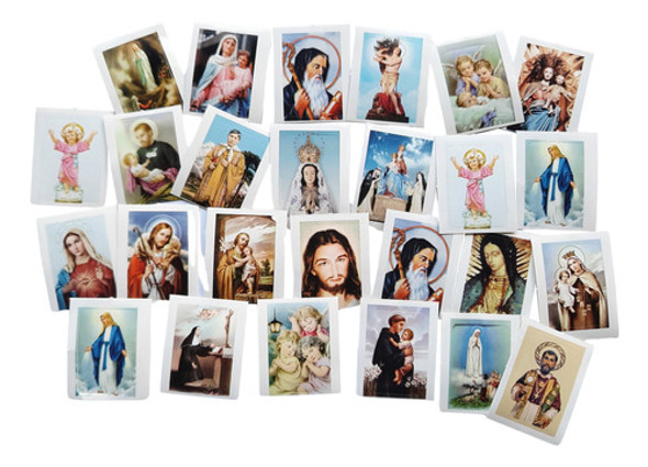 Stickers Jesús, Virgen María, Santos, Ángeles X 25 Unidades 0 Stickers Jesús, Virgen María, Santos, Ángeles X 25 Unidades 0