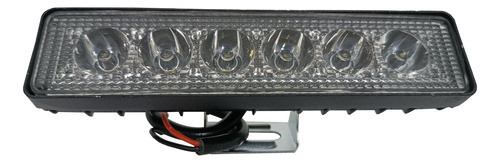 Faro Auxiliar Barra 6 Led 18w Cosechadora Tractor Iael 1