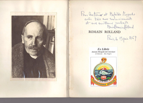 Romain Rolland Sa Vie Son Oeuvre 1866-1944, Archives France 1