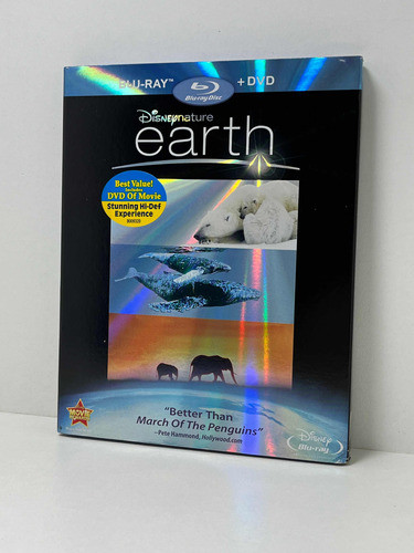 Blu-ray + Dvd Earth Disney Nature - Documentário - Importado 0