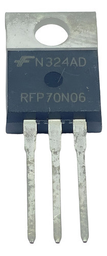 Transistor Rfp70n06 To220 X2 Unidades 0