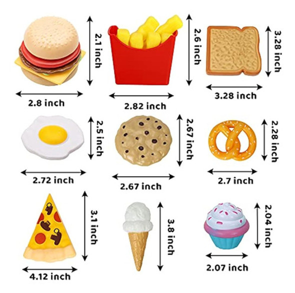 Joyin - Juego De 45 Juegos De Comida Para Niños, Cocina, Tie 1