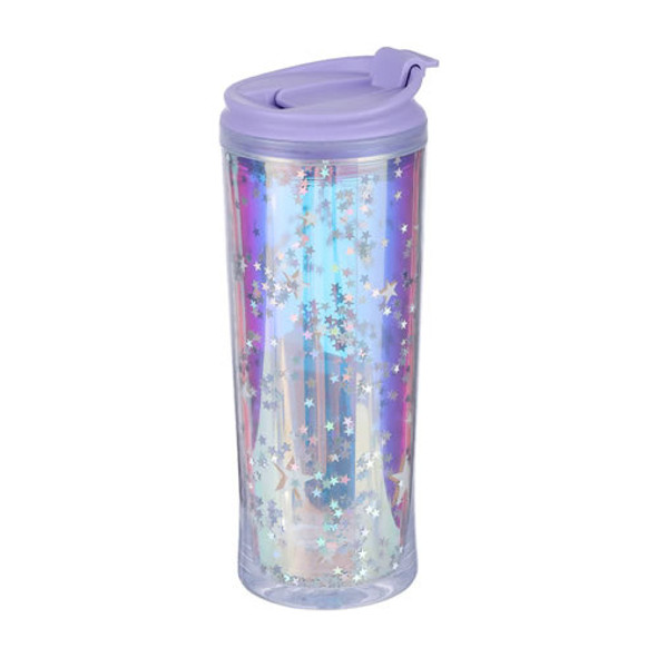 Garrafa De Plástico Illusion Com Estrelas 385ml. 0