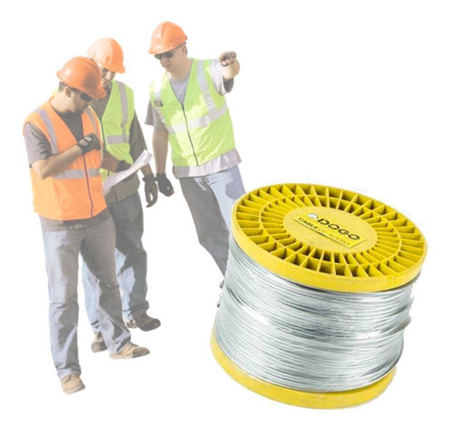 Cable De Acero 3.0 Mm Rollo Por 100 Metros 6x7 Hilos Dogo 0