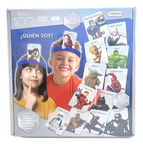 Juego De Mesa Quien Soy Disney 100 Años Marvel Y Star Wars 1