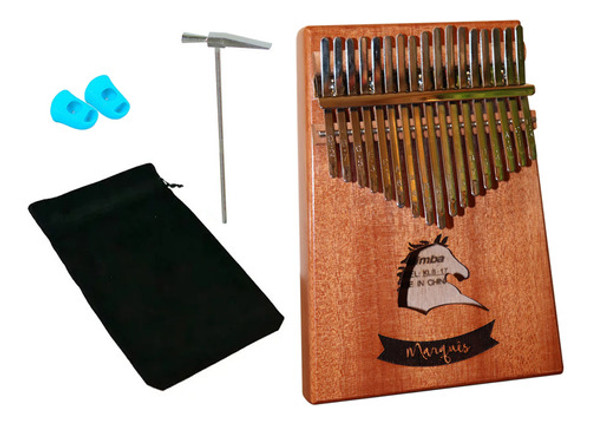 Kalimba Marquês Piano De Dedo 17 Teclas 0