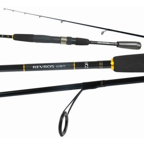 Caña Para Spinning Revros 662 Mfs 1,98 Mts 6-15 Lbs 2 Tramos 0
