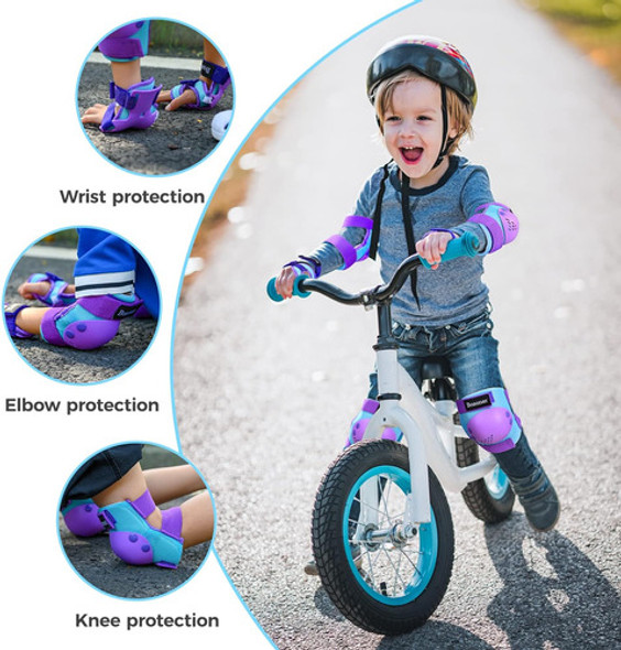 Protección De Rodillas Y Codos Para Niño, Tallas Xs-xxl 1 Protección De Rodillas Y Codos Para Niño, Tallas Xs-xxl 1