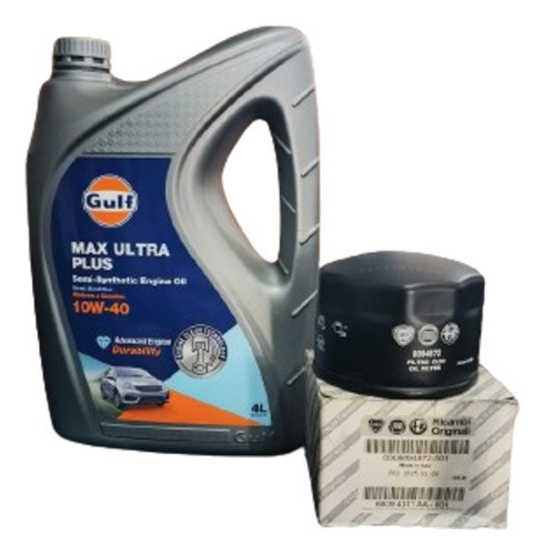 Filtro Aceite Original Aceite Gulf 10w40 Fiat Ducato 2.3 0