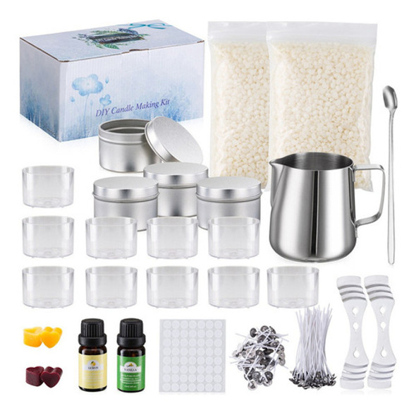 / 153pcs Vela Para Iniciantes Fazendo Materiais De Vela Diy 0