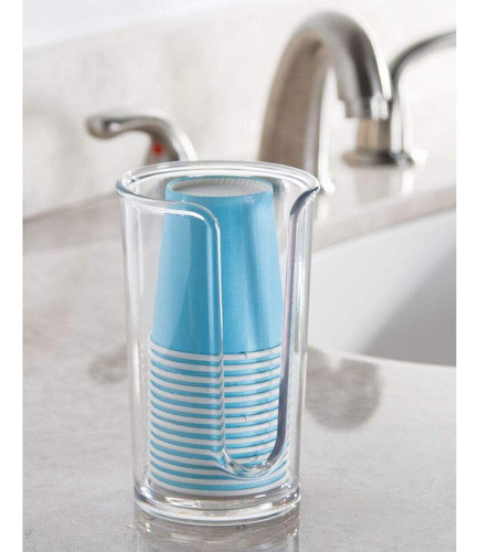 Mdesign Dispensador De Vasos De Papel Desechables Encimeras 1