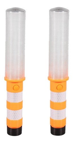 Set X2 Baliza Led Linterna Luz Fluorescente Magnetica 0