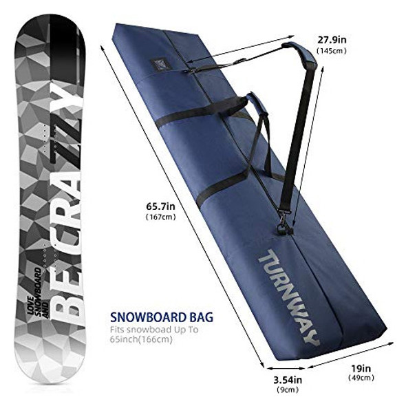 Bolsa De Snowboard Azul Impermeable Para Hombre Y Mujer 1