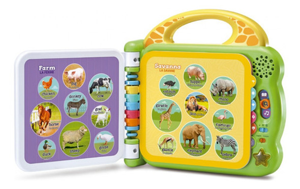 El Libro De Los 100 Animales Con Luz Y Sonido Bilingüe 1 El Libro De Los 100 Animales Con Luz Y Sonido Bilingüe 1