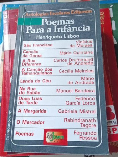 Poemas Para Infancia De Henrique Lisboa Pela Edijovem 0