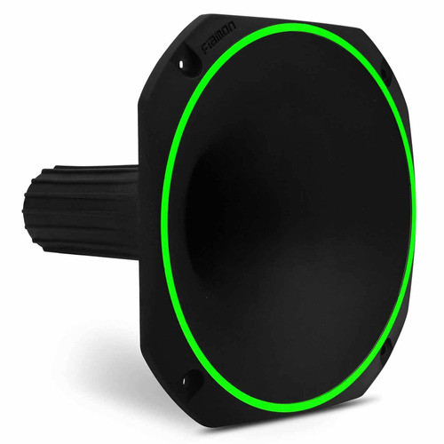 Corneta Curta 1450 Fiamon Rosca 1 Pol Preto Verde Redonda 0