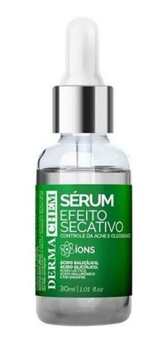 Sérum Efeito Secativo P/ Acne Oleosidade Dermachem 30ml 0