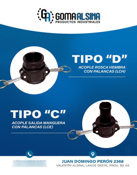 Acople Rapido 633 D Ch (sch) 3 Pulgadas Polipropileno 1