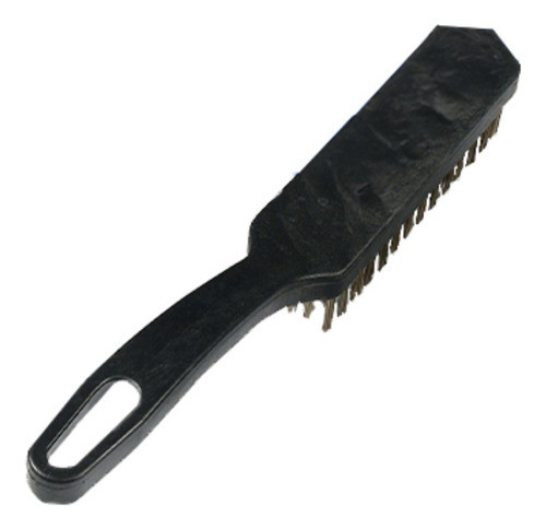 12 Escova De Aço C/ Cabo Plástico 5 Fileiras Fio 22mm Durín 0