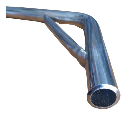 Caño De Asiento Curvo Para Bicis  Cross Con Refuerzo Timalo 1