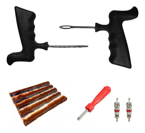 Kit 10 Piezas Reparacion Neumatico Tarugo Safety Made In Usa 0