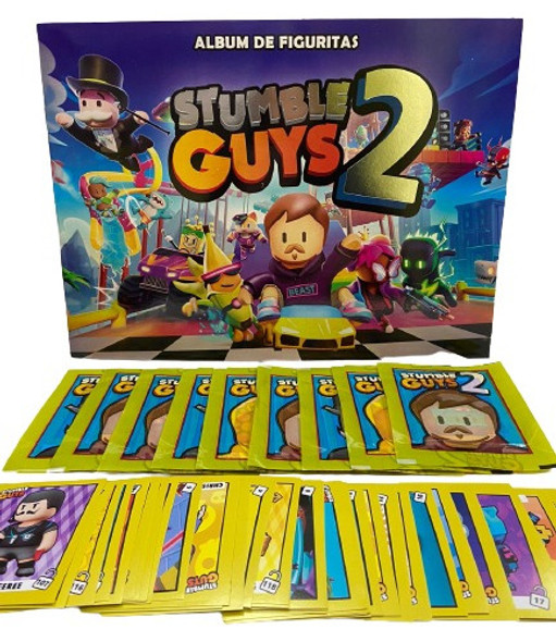 Album Stumble Guys 2 Completo A Pegar Con Sus 180 Figus 0