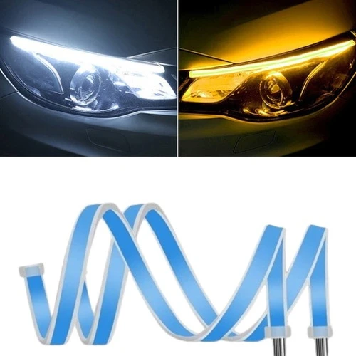 2 Tiras Led 24v 30cm Posicion Blanco Fijo Giro Ambar Intermi 0
