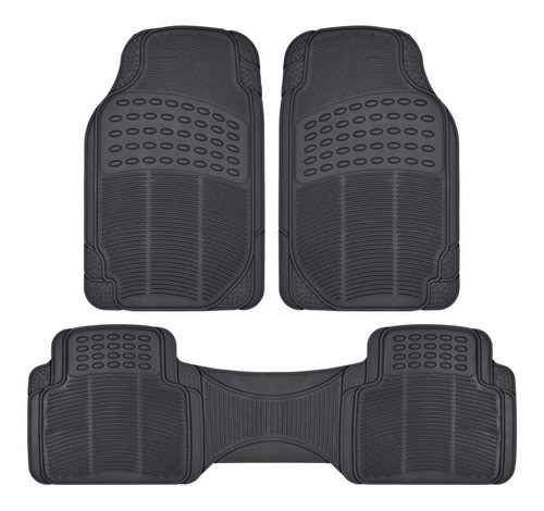 Cubre Alfombra Auto Universal 3 Piezas Recortable Beige 1