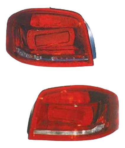 Señalero Trasero Derecho 09 Depo Audi A3 10-12 0