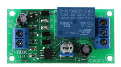 Temporizador 0 A 60 Segundos . Salida Relay . C.i. Ne 555 0