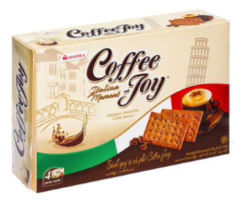 Biscoito De Cafe Coffee Joy Importado Indonésia 156g 0