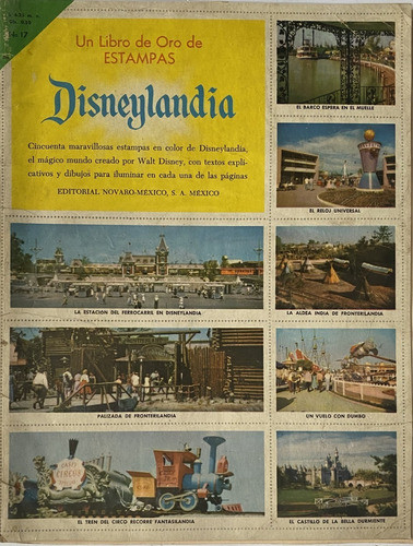 Libros Estampas Álbum Novaro, Disney Ciencia Cl03 0
