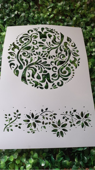 Stencil Mandala Modelo 19 1