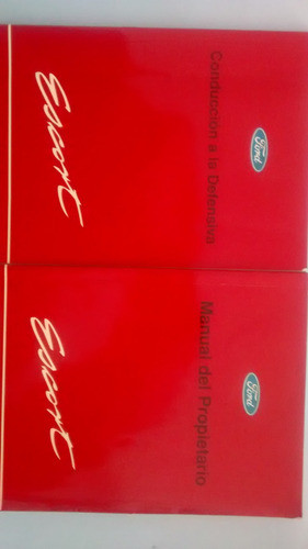 Manual De Instrucciones Ford Escort 0