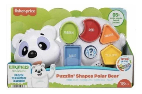 Urso Polar Figuras Coloridas Fisher-price Hjr14 - Mattel 1 Urso Polar Figuras Coloridas Fisher-price Hjr14 - Mattel 1