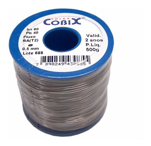 Estaño Para Soldar 1/2kg (1lb) 60sn/40pb 1.0mm Varias Marcas 0