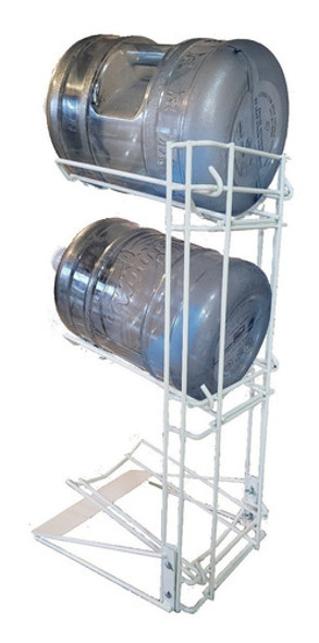 Rack Porta Botellones Bidones Desarmable  De 3 Unidades 1 Rack Porta Botellones Bidones Desarmable  De 3 Unidades 1
