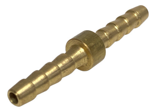 Emenda De Latão Mangueira 3/16 5mm Espiga União Ar Agua 0