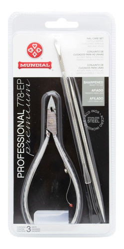 Mundial Personal Care Alicate Uñas + Repujador 778ep Local 0
