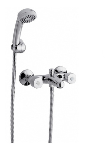 Grifería Fv Arizona Plus Para Bañera Y Ducha Exterior Cromo 0