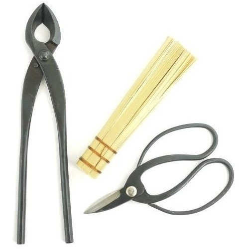 Thinkbamboo Bonsai Set De 3 Piezas 11 Cizalla Concava 7 Ciz 0
