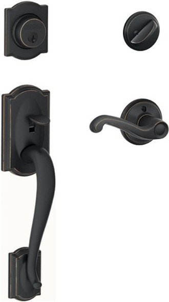 Cerradura Puerta Exterior  Manijon Y Tambor Bronce Ant 2-rh 0 Cerradura Puerta Exterior  Manijon Y Tambor Bronce Ant 2-rh 0