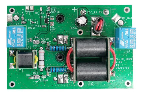 Amplificador Lineal Hf Ssb Cw Am 120w Kit Para Armar 0